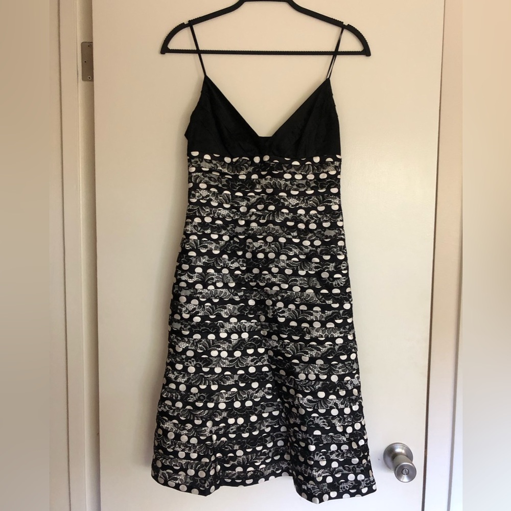 Carmen Marc Valvo Silk Dress